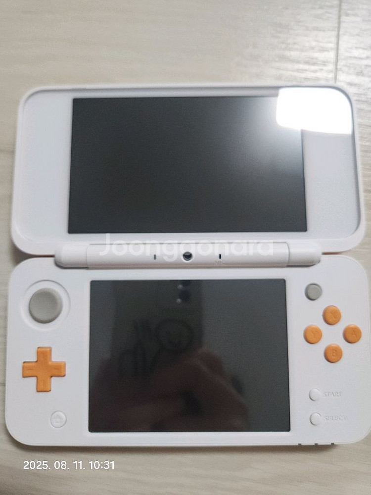 닌텐도 2ds xl 오렌지&화이트--0