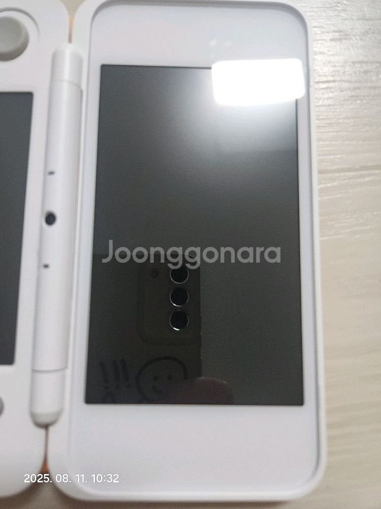 닌텐도 2ds xl 오렌지&화이트--2