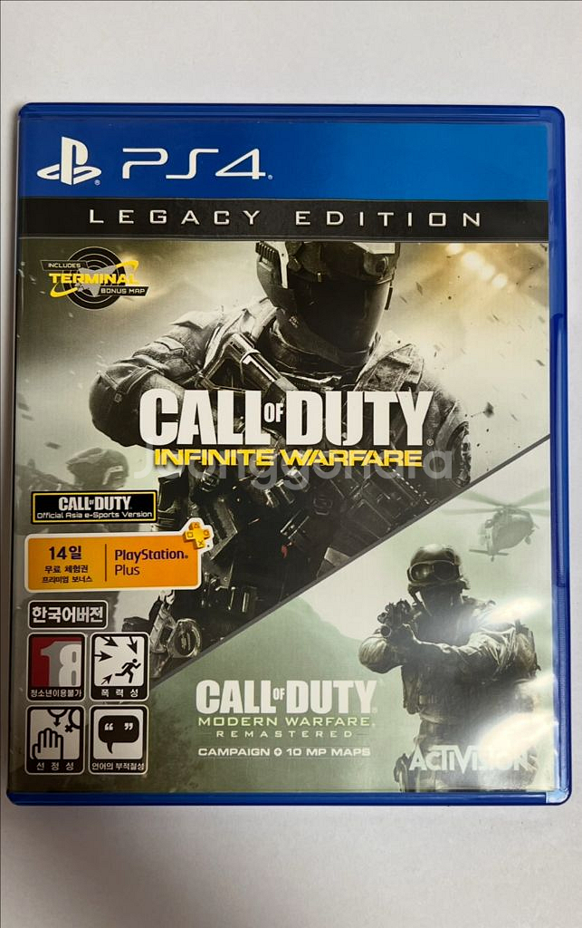 PS4 콜 오브 듀티 인피니티 워페어 한글--0