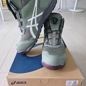 아식스 6인치 안전화 CP214 BOA 윙죠부 250