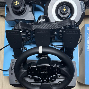 moza r5 + 멀티펑션 깜빡이 + ks핸들