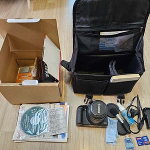 캐논 500D DSLR 카메라 세트