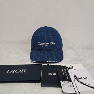 디올 데님 로고 볼캡 모자 L사이즈 판매