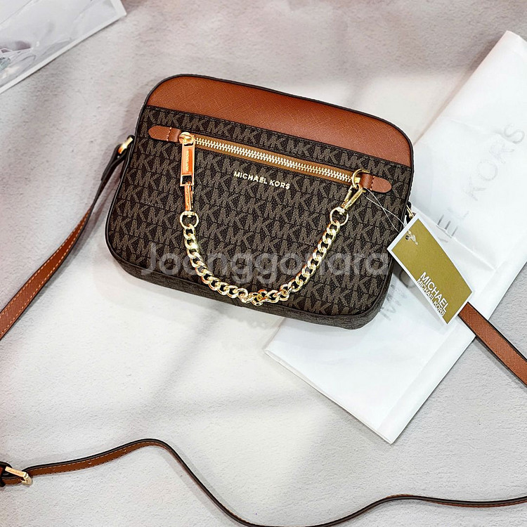 마이클코어스 제트세트 로고패턴 크로스바디백2종[새상품]--8