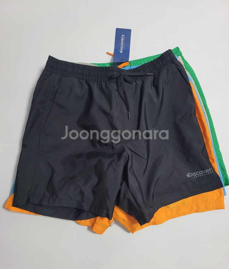 새상품)디스커버리 남녀 경량 쇼츠 밴딩 반바지--4