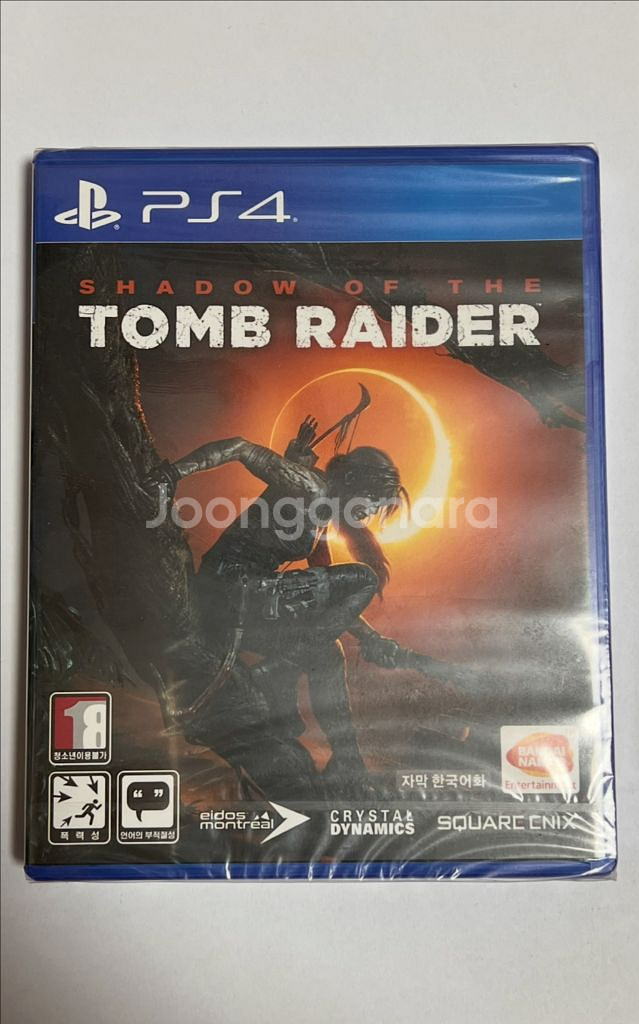 PS4 쉐도우 오브 더 툼레이더3 한글 미개봉--0
