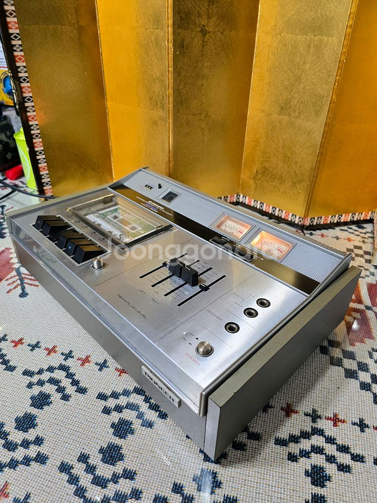 빈티지 파이오니아 스테레오 카세트데크 CT-3030E--4