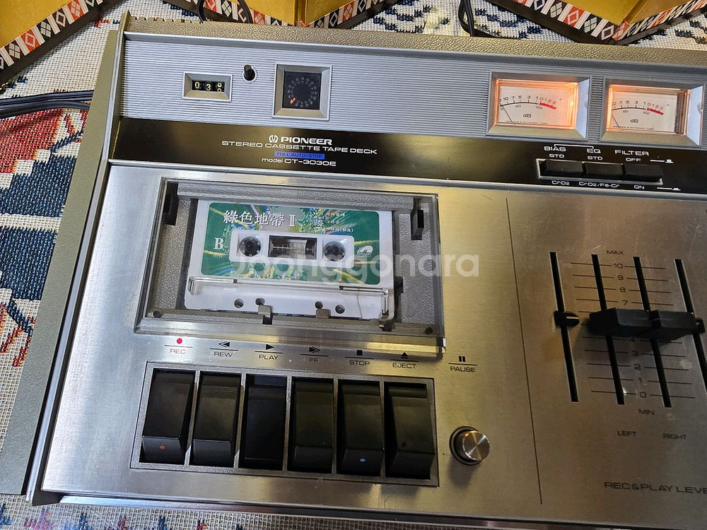 빈티지 파이오니아 스테레오 카세트데크 CT-3030E--2