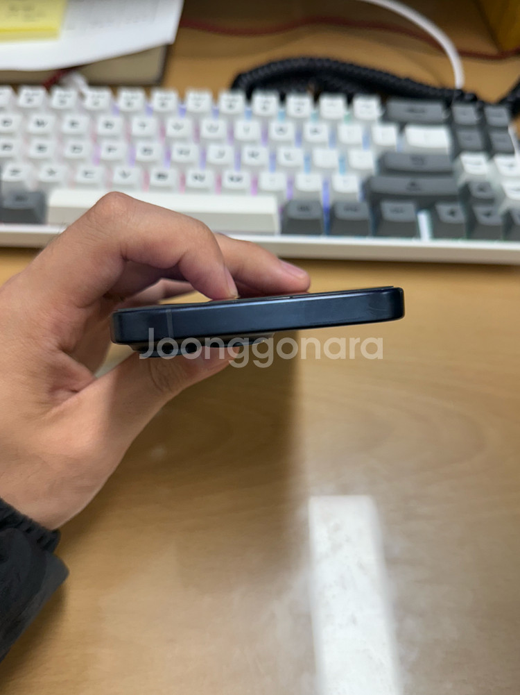 아이폰 15프로맥스 256G 블루티타늄 판매합니다--3