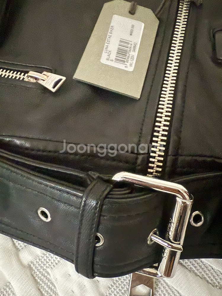 올세인츠 여성 가죽 자켓 스몰 (택 새제품)--3