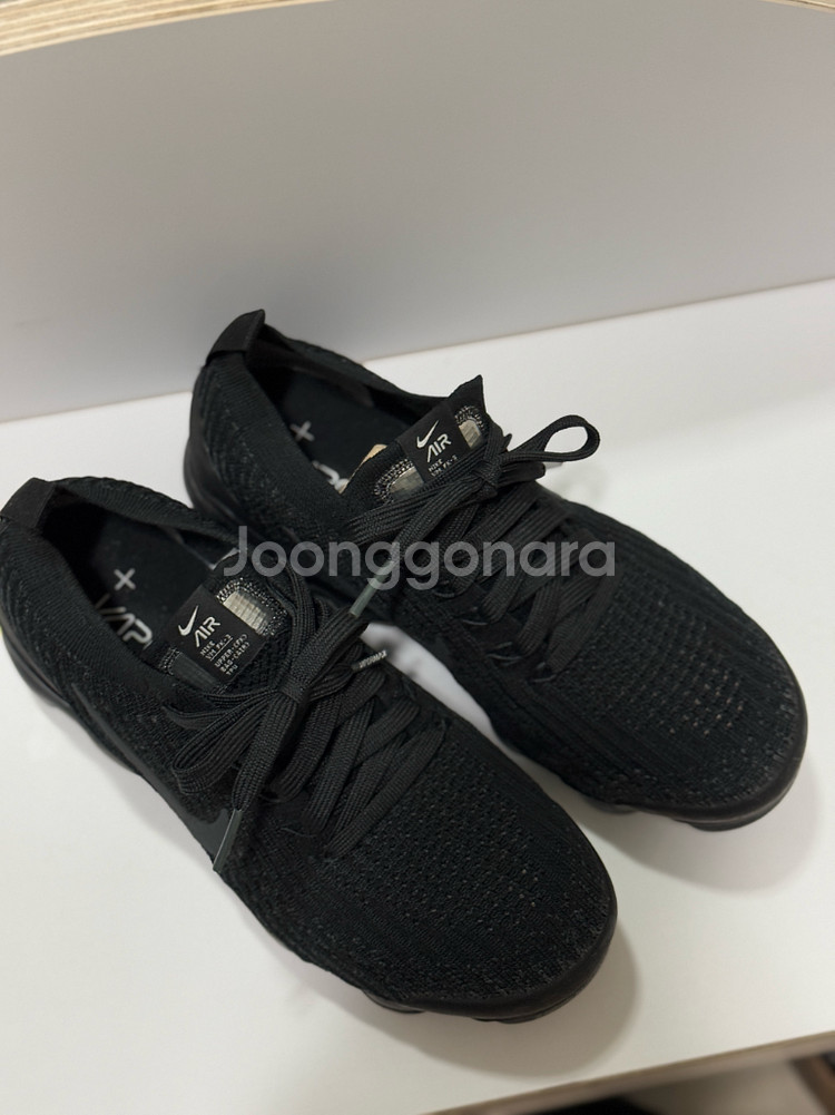 나이키 베이퍼맥스 플라이니트3 트리플블랙 240mm--1