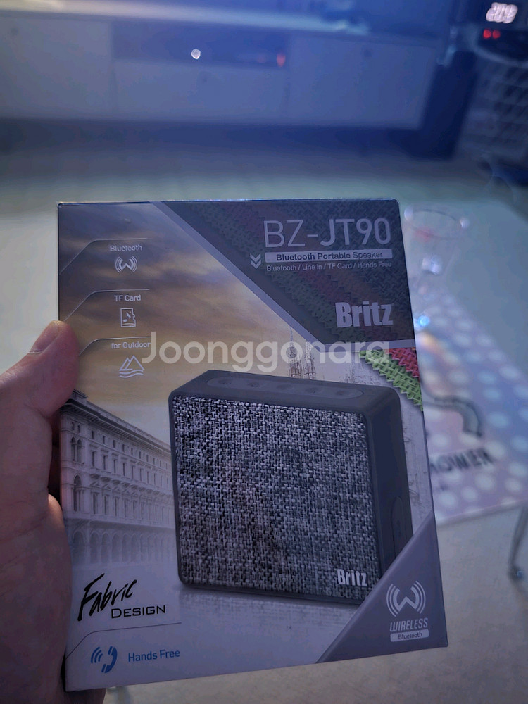 브리츠 BZ-JT90 블루투스 스피커--9