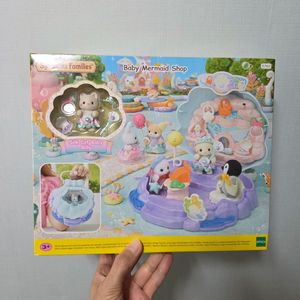 실바니안 실크캣 머메이드샵 미개봉