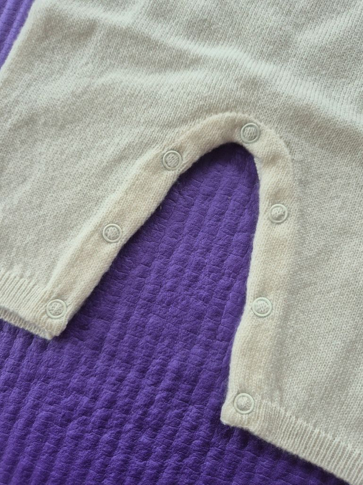 (새상품) 봉쁘앙 100% 캐시미어 우주복 점프수트--2