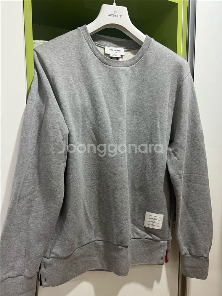 톰브라운 그레이맨투맨 3사이즈--0