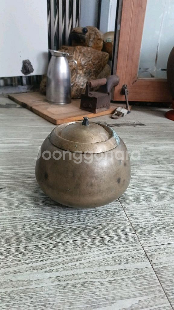 오래된 가마요강. 민속품--0