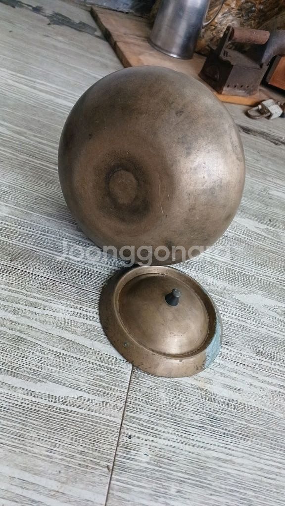 오래된 가마요강. 민속품--3