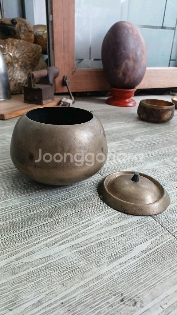 오래된 가마요강. 민속품--1