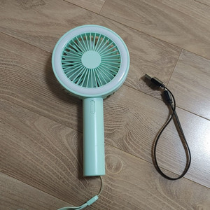 링 라이트가 휴대용 미니 선풍기