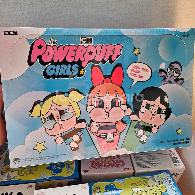 팝마트 크라이베이비 파워퍼프걸 정품 낱개 6개--0