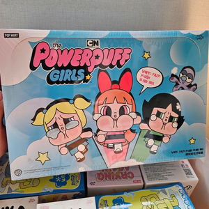 팝마트 크라이베이비 파워퍼프걸 정품 낱개 6개