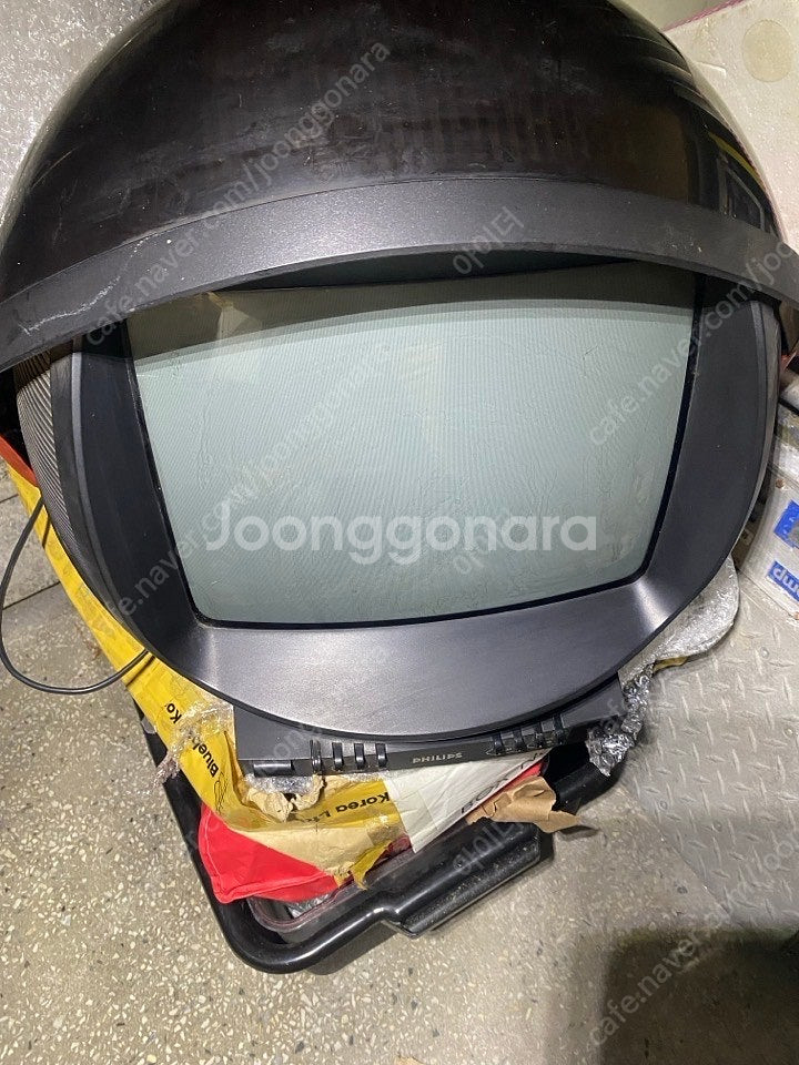 필립스 디스커버리 브라운관 TV--0