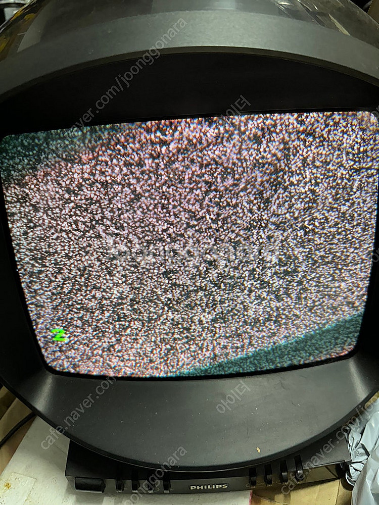 필립스 디스커버리 브라운관 TV--3