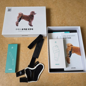 포베오 슬개골 보호대 s사이즈 오른쪽