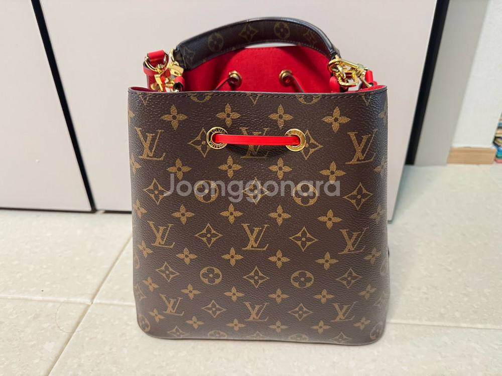루이비통 네오노에 MM 레드--2