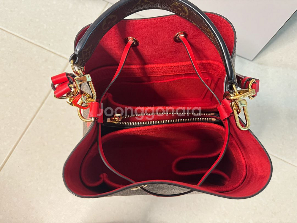 루이비통 네오노에 MM 레드--1