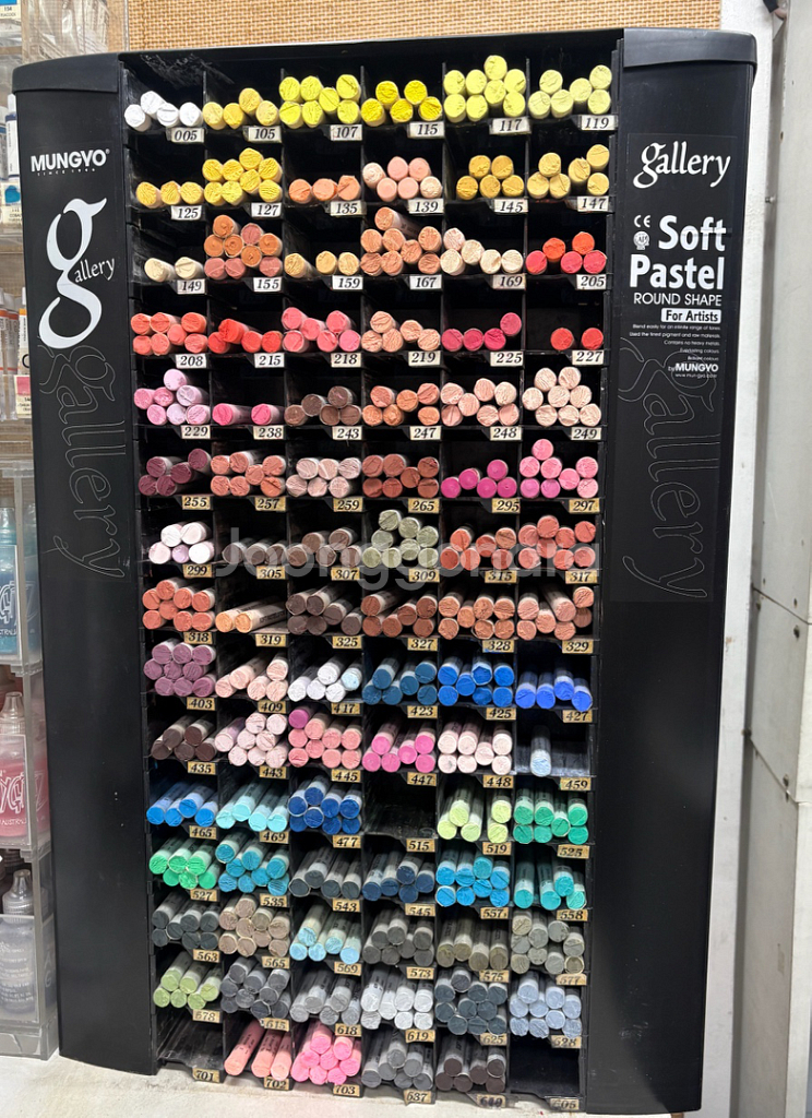 문교 Gallery 소프트 파스텔(일괄)--1