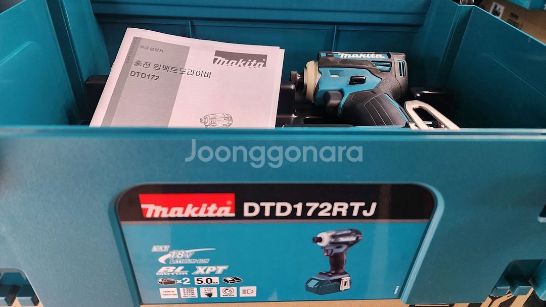 마끼다18V충전임팩드릴DTD172Z본체새상품정품--1