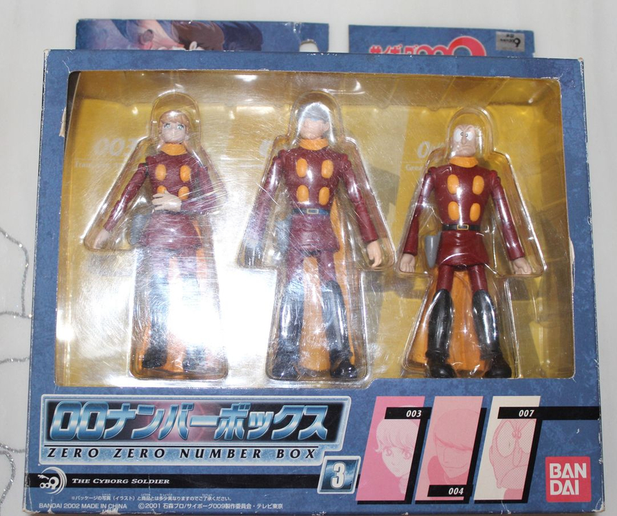 반다이 사이보그009 3종 박스세트 피규어--4