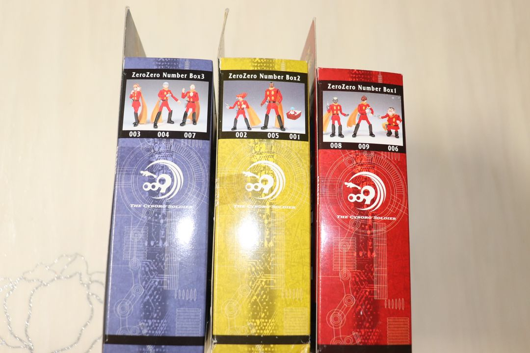 반다이 사이보그009 3종 박스세트 피규어--7