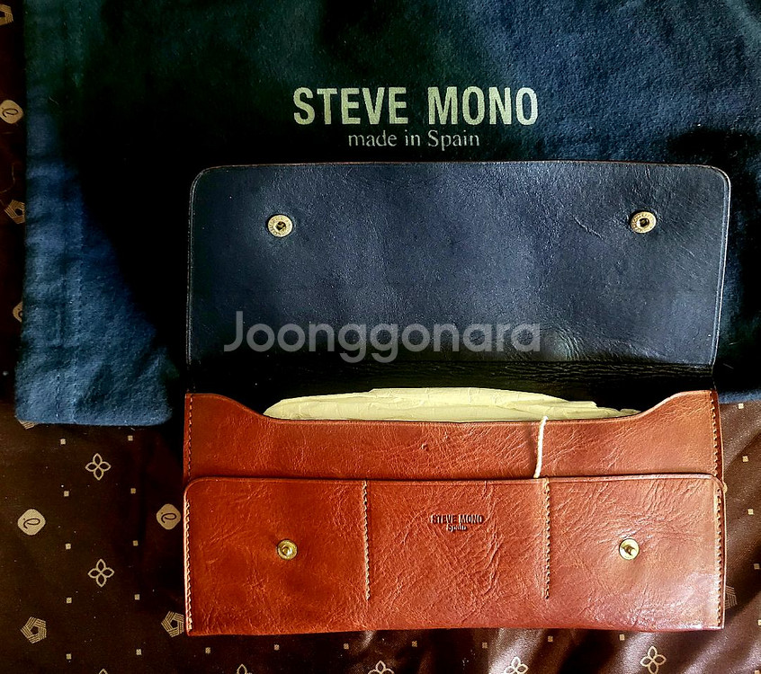 (미사용 새제품) STEVE MONO 스티브모노 레더--4