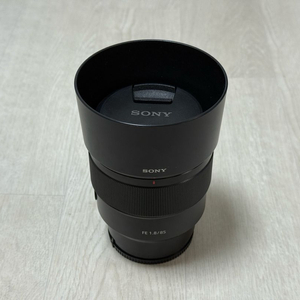 소니 85mm 1.8 렌즈 SEL85F18