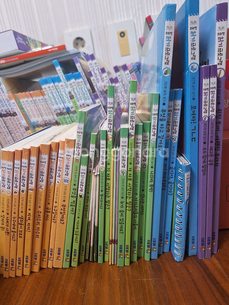 한글교육, 한글떼기 프뢰벨읽기 전구성 + 언어원리동화--0
