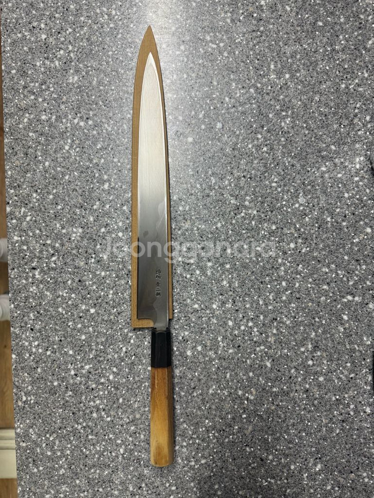 스이신 청이강 330mm 사시미 칼 팝니다--1
