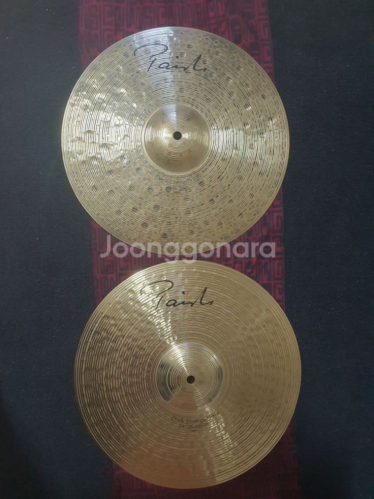 파이스테 다크에너지 마크 1 하이햇 심벌 paiste--3