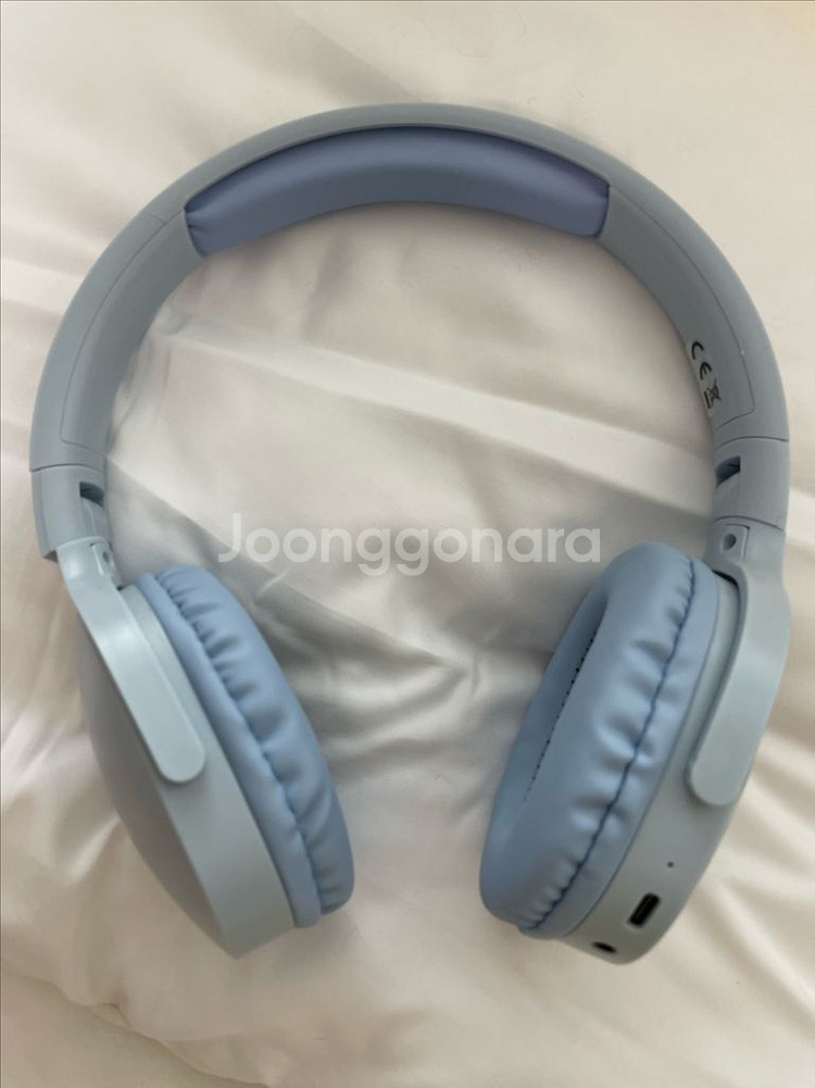 알리 헤드셋 블루/이어폰 에어팟 헤드폰 플레이어--1