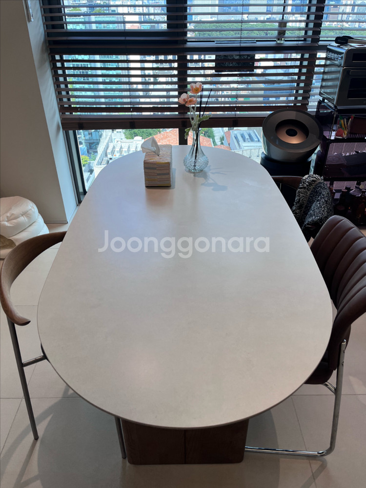 LeTab 1800 원목 세라믹 테이블--1