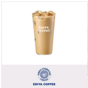 이디야 아이스카페라떼 라지