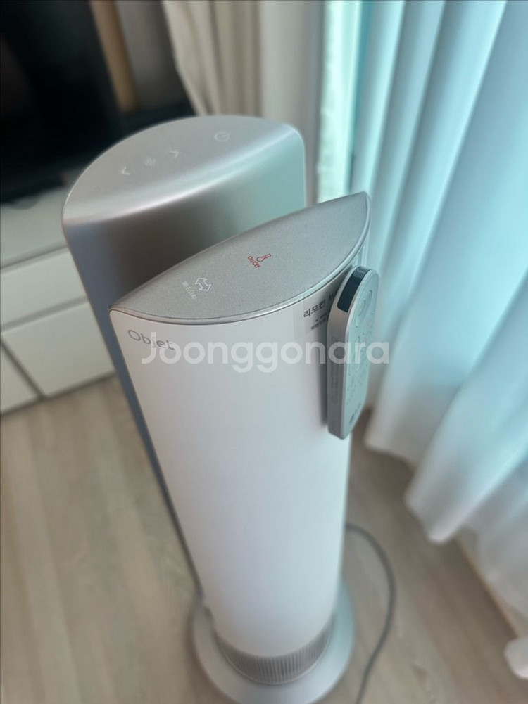 LG 엘지 에어로타워 퓨리케어 공기청정기(온풍기겸용)--1