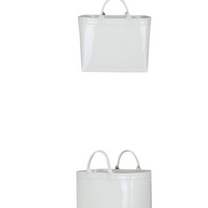 비클라 화이트 PATENT MINI BAG