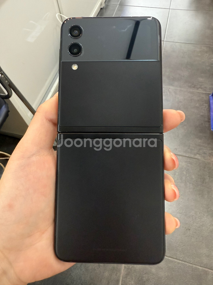 A-)갤럭시Z플립3 256GB 블랙 100817--0