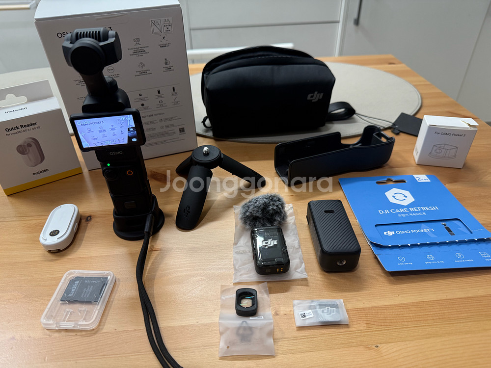 (SS급/보험포함)DJI 오즈모 포켓3 크리에이터 콤보--0