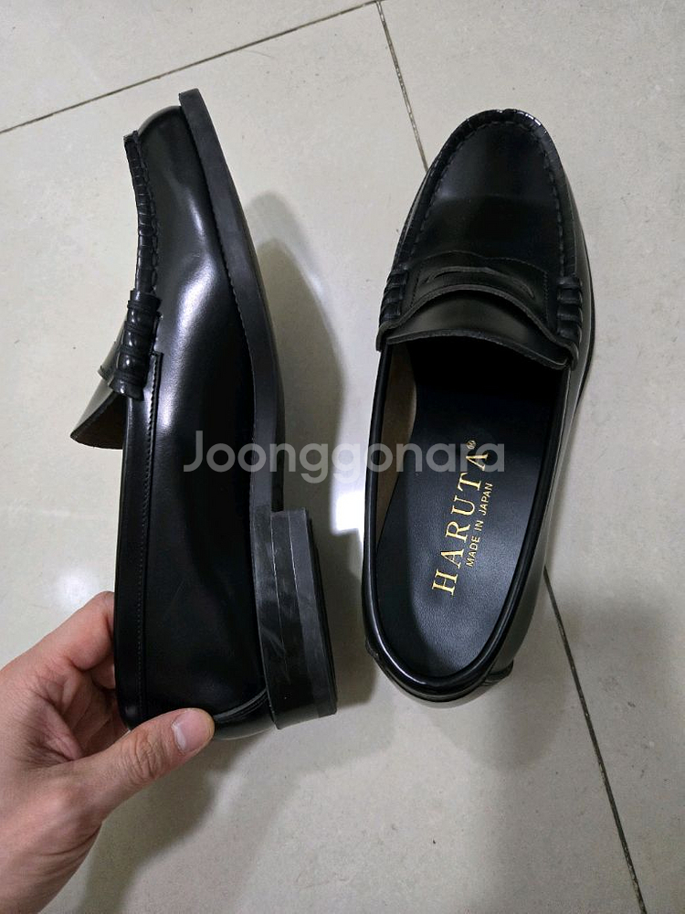 하루타 로퍼 906 255eee 새상품--0