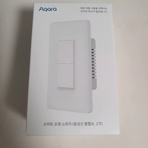 Aqara 아카라 스마트 조명 스위치 2구