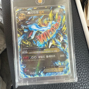 포켓몬카드 와일드블레이즈 m리자몽 ex