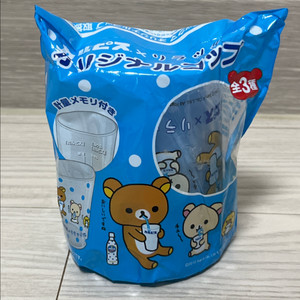 리락쿠마x칼피스 콜라보 컵 새상품